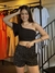 Cropped Polly Babado 1 ombro na internet