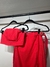 Conjunto Midi Fivela dourada Cropped e Saia midi - loja online