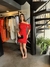 Vestido Tônia Laço no Ombro Assimétrico Curto - Loja Cazi