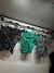 Saia Drapeada Lurex Curta - comprar online