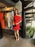 Vestido Tônia Laço no Ombro Assimétrico Curto - loja online