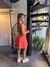 Vestido Tônia 2 Tiras no Busto Curto Fivela nas Costas - loja online