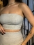 Cropped Alça Removível Suspensório Reto - comprar online
