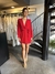 Vestido Social Zara Transpassado Laço Alfaiataria de Tule - loja online