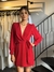 Vestido Social Zara Transpassado Laço Alfaiataria de Tule - comprar online