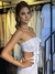 Vestido Maracaípe Crochê Flores Curto Amarração nas Costas