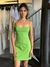 Vestido tônia 3 laços costas nua tubinho - comprar online