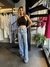 Calça Jeans Detalhe Desfiado na Barra e no Bolso