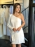 Vestido Iris Manga Flare um Ombro - comprar online