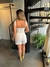 Short Saia Basic Nicole Botão Crepe