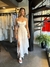 Vestido Midi Deusa Grega Vazados na Cintura
