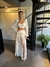 Conjunto Santorini manga bufante cropped e saia tule textura na internet