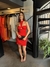Vestido Tônia Gola Alta Curto - loja online
