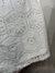 Vestido Maracaípe Crochê Flores Curto Amarração nas Costas - comprar online
