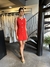 Vestido Blair Medalhas Douradas Orgânicas no Centro