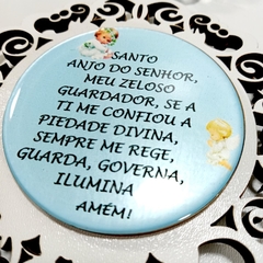 Medalhão de Berço P - Azul