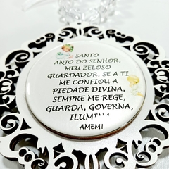 Medalhão de Berço P - Branco