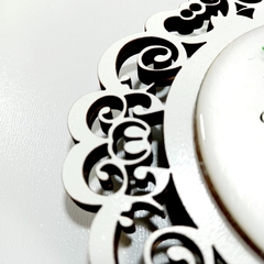 Medalhão de Berço P - Branco