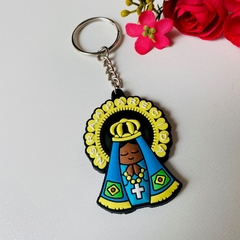 Chaveiros Emborrachado de Aparecida - LANÇAMENTO!!