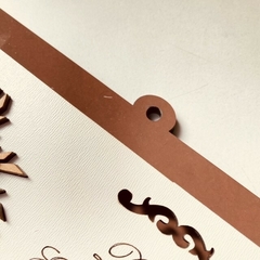 Porta Chave e Carta em MDF - Divino Espírito Santo