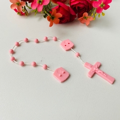 Kit com 12 Dezena Plástica para Lembrança - Rosa