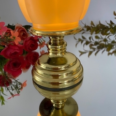 Vela Elétrica Flor Pedestal - Prata ou Dourada