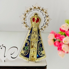 Enfeite de Mesa em MDF - Mãe com Pérolas