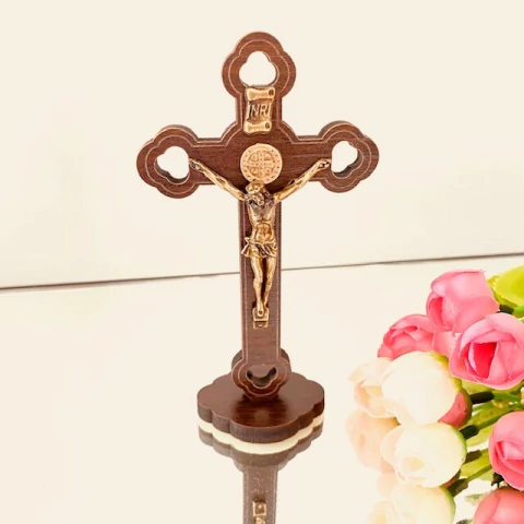 Mini Crucifixo - Modelo para Porta - Parede - Mesa