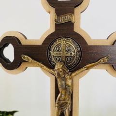 Crucifixo Pedestal/Parede Especial - G - comprar online