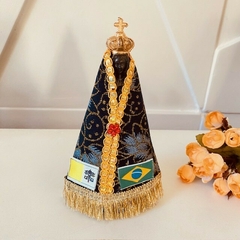 Imagem de Nossa Senhora Aparecida Plástica - 17 cm