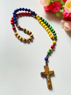 Terço em Madeira Missionários