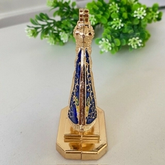 Imagem em Metal de Aparecida Dourado G com dupla face na internet