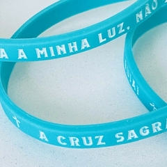 Pulseira de Silicone Fina São Bento Amarela - LANÇAMENTO! - (cópia) en internet