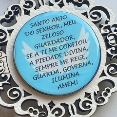 Imagem do Medalhão de Berço - Azul