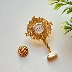 Broche Ostensório para Ministro da Eucaristia - MODELO NOVO!