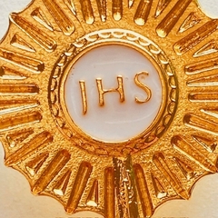 Broche Ostensório para Ministro da Eucaristia - MODELO NOVO! - Loja D`Lucas