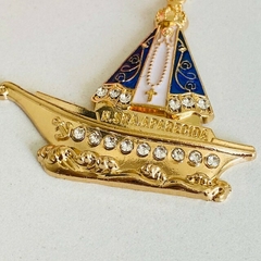 Chaveiro Strass Barco