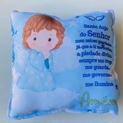 Almofada Anjo da Guarda - Azul