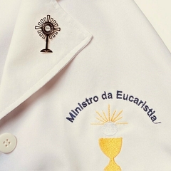 Broche Médio para Ministro da Eucaristia - Ostensório