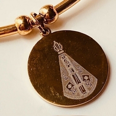 Bracelete Folheado a Ouro de São Bento - comprar online