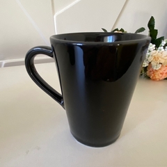 Caneca de Porcelana de Aparecida - PRETA