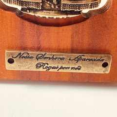 Enfeite em Bronze de Aparecida