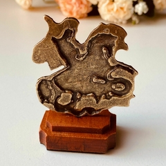 Enfeite de São Jorge em Bronze