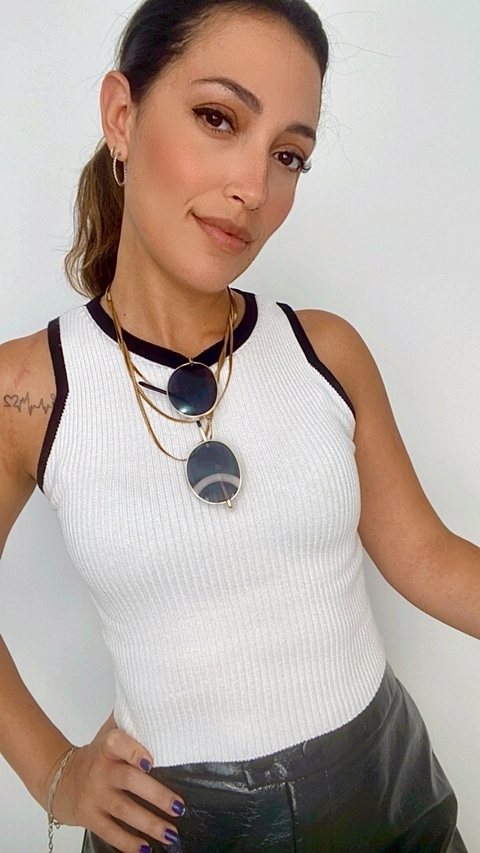 Maxi Cropped Bicolor