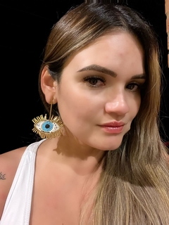 ARETES OJO TURCO - comprar online