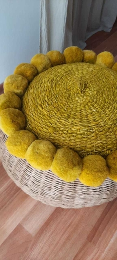 ALMOHADON "LULE" MOSTAZA - gham.design