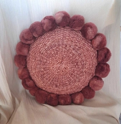 ALMOHADON "LULE" ROSA VIEJO - comprar online