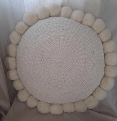ALMOHADON "LULE" NATURAL