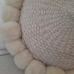 ALMOHADON "LULE" NATURAL - comprar online