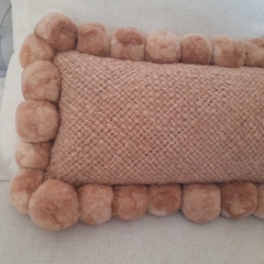 ALMOHADON "LULE" TABACO CLARO - comprar online